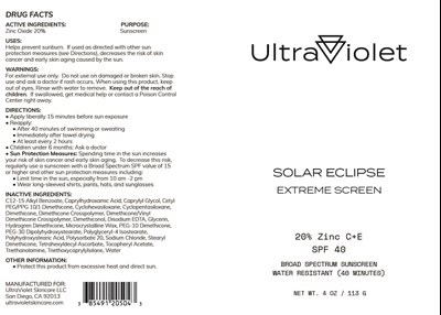 Package Label (Violet 205)